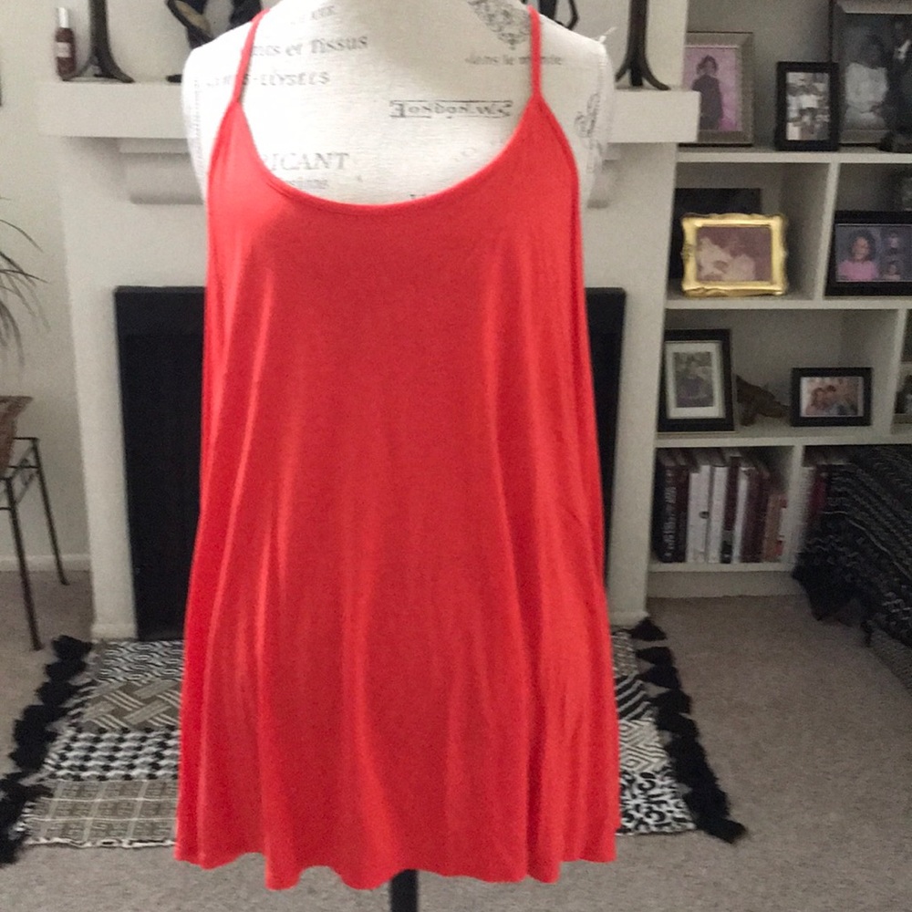 Orange Tank Top